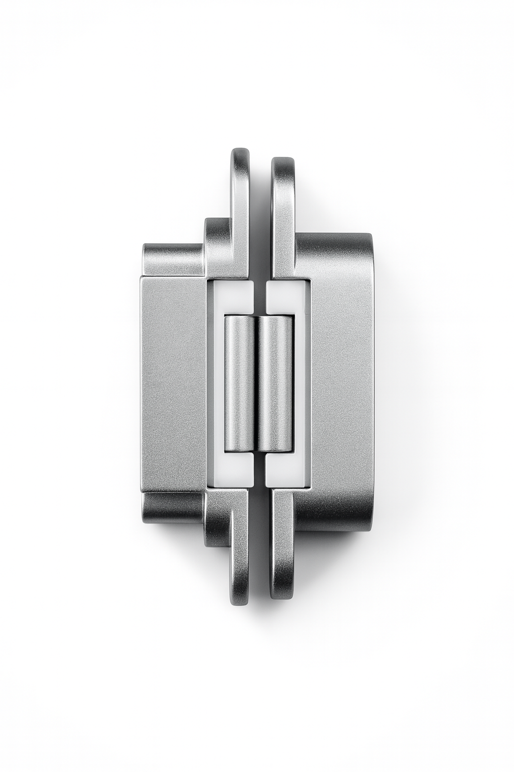 2 Pack - Hidden Door 110×24mm (4.33 x0.94in) Concealed Hinge – Heavy Duty, 180° Swing, Invisible Mount