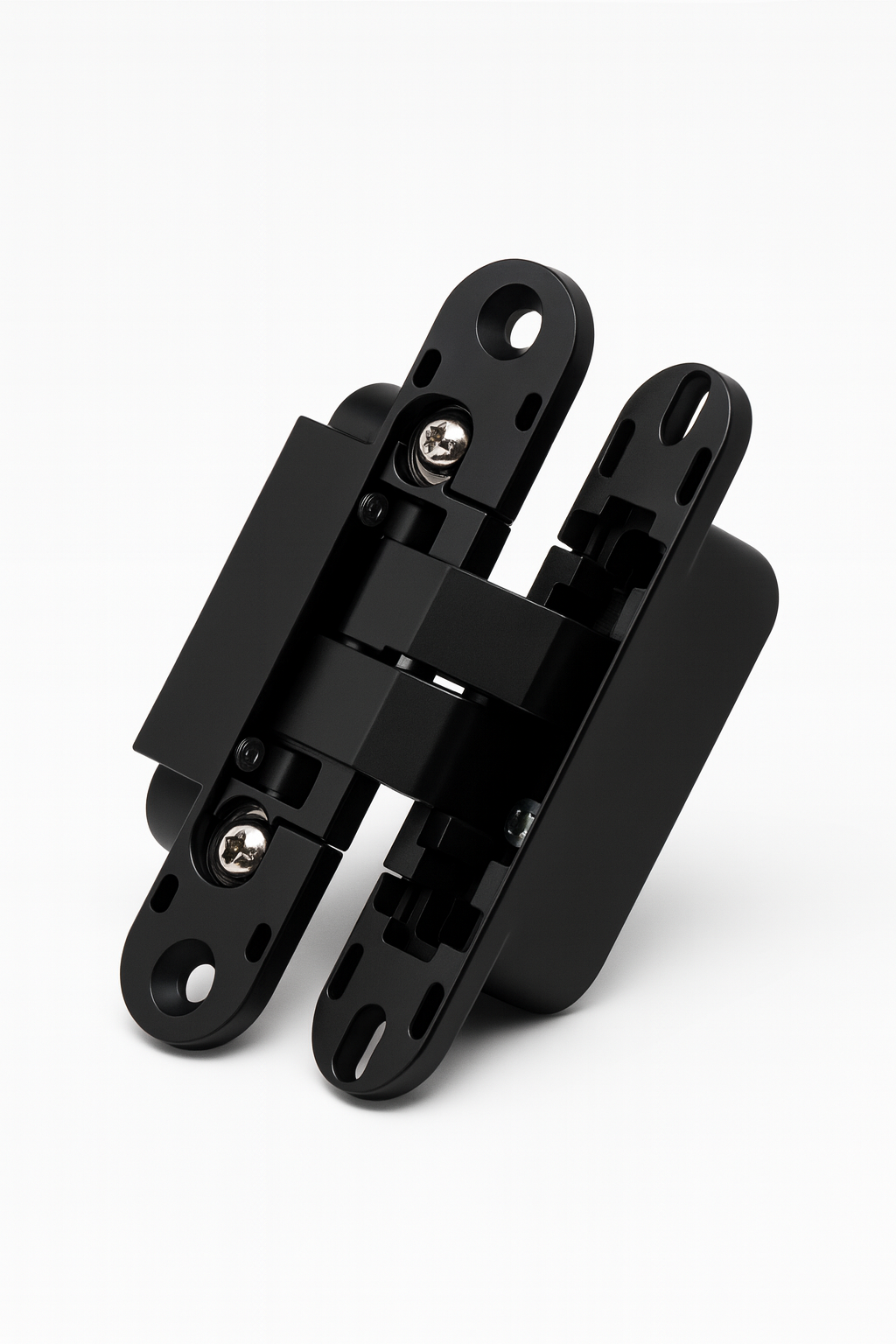 Hidden Door 110×24mm (4.33 x0.94in) Concealed Hinge – Heavy Duty, 180° Swing, Invisible Mount