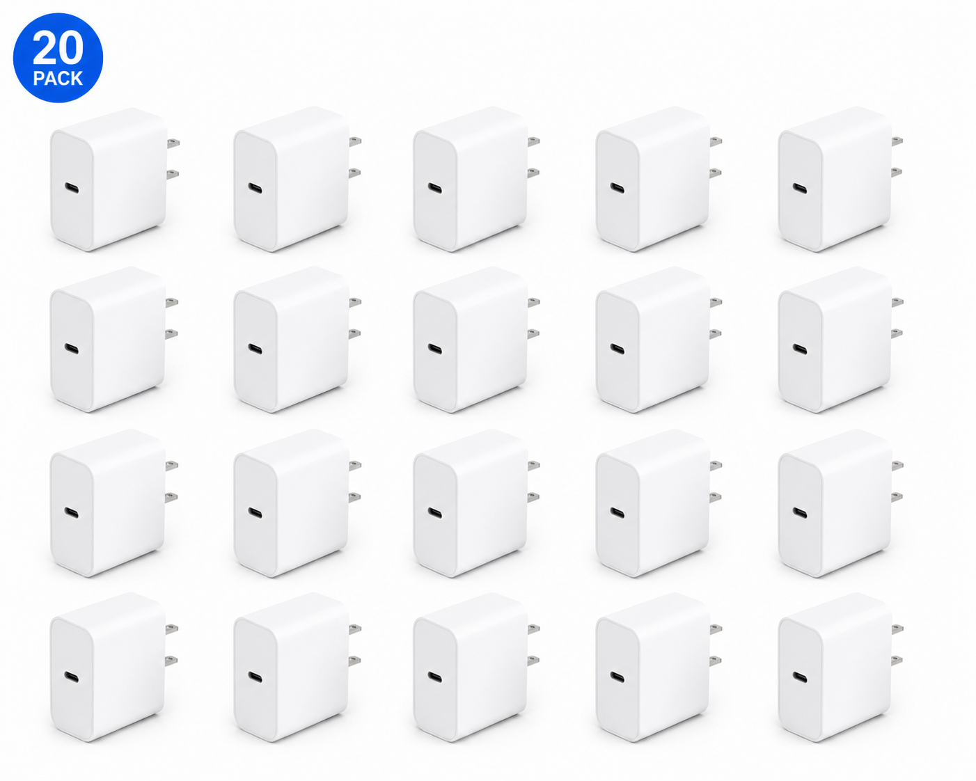 20W PD 3.0 USB-C Charging Wall Adapter