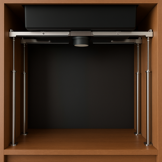 Adjustable Undermount Sink Support Brackets – Stainless Steel 71–100 cm