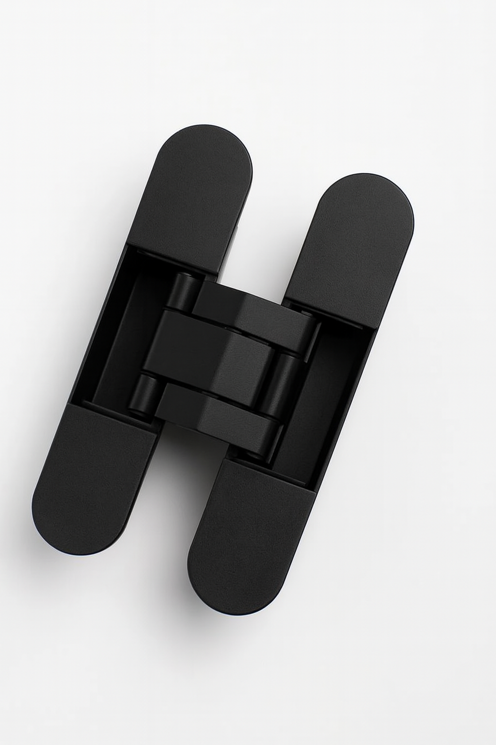 Hidden Door 110×24mm (4.33 x0.94in) Concealed Hinge – Heavy Duty, 180° Swing, Invisible Mount