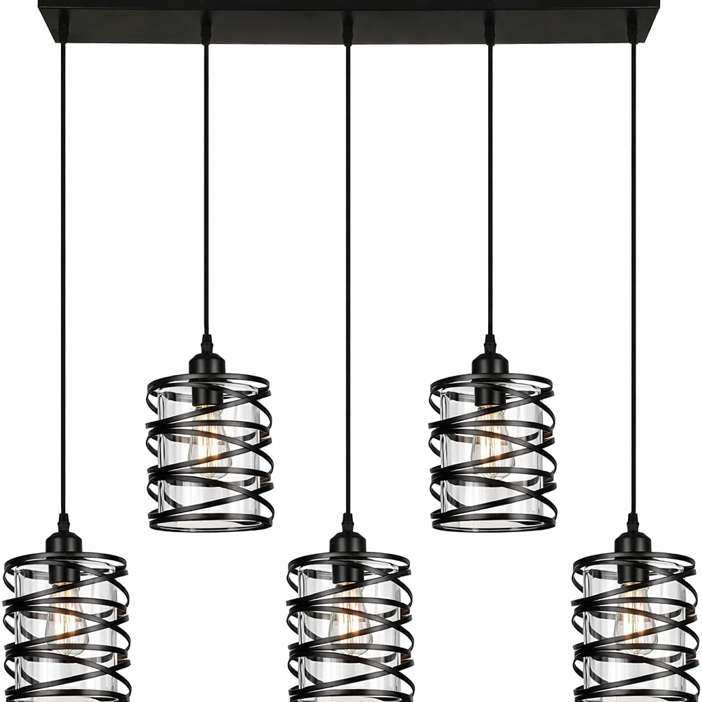 Kitchen Island Linear Chandelier