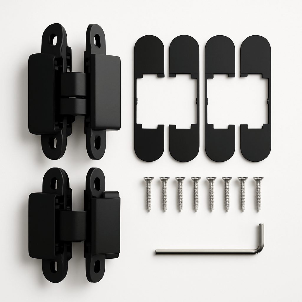 Hidden hinges included in our Modern Minimalist Upgrade Kit