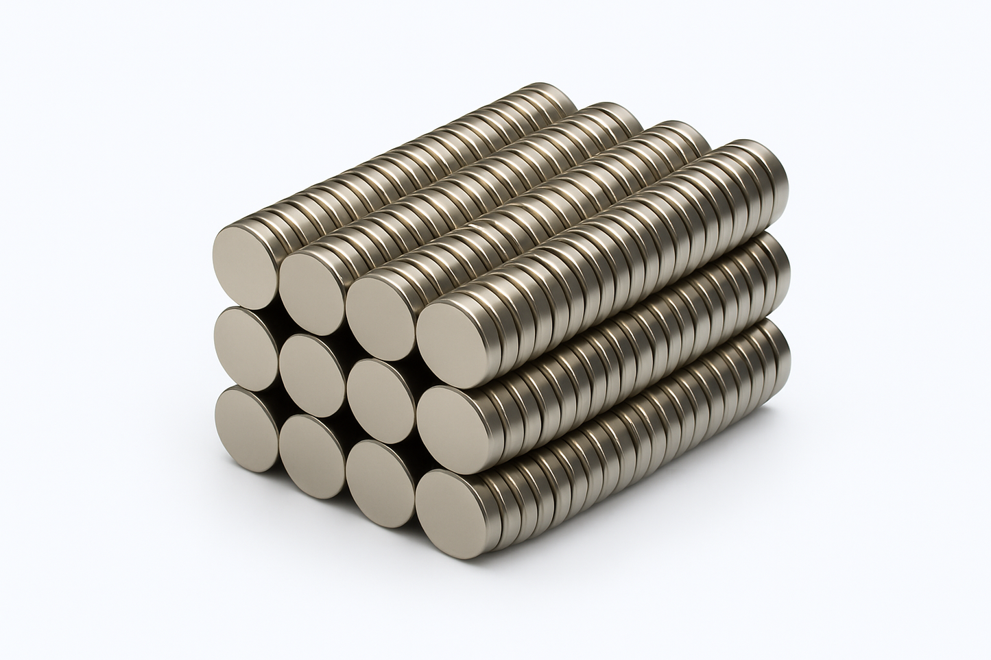 N52 neodymium magnets 10mm by 2mm nickel plated rare earth